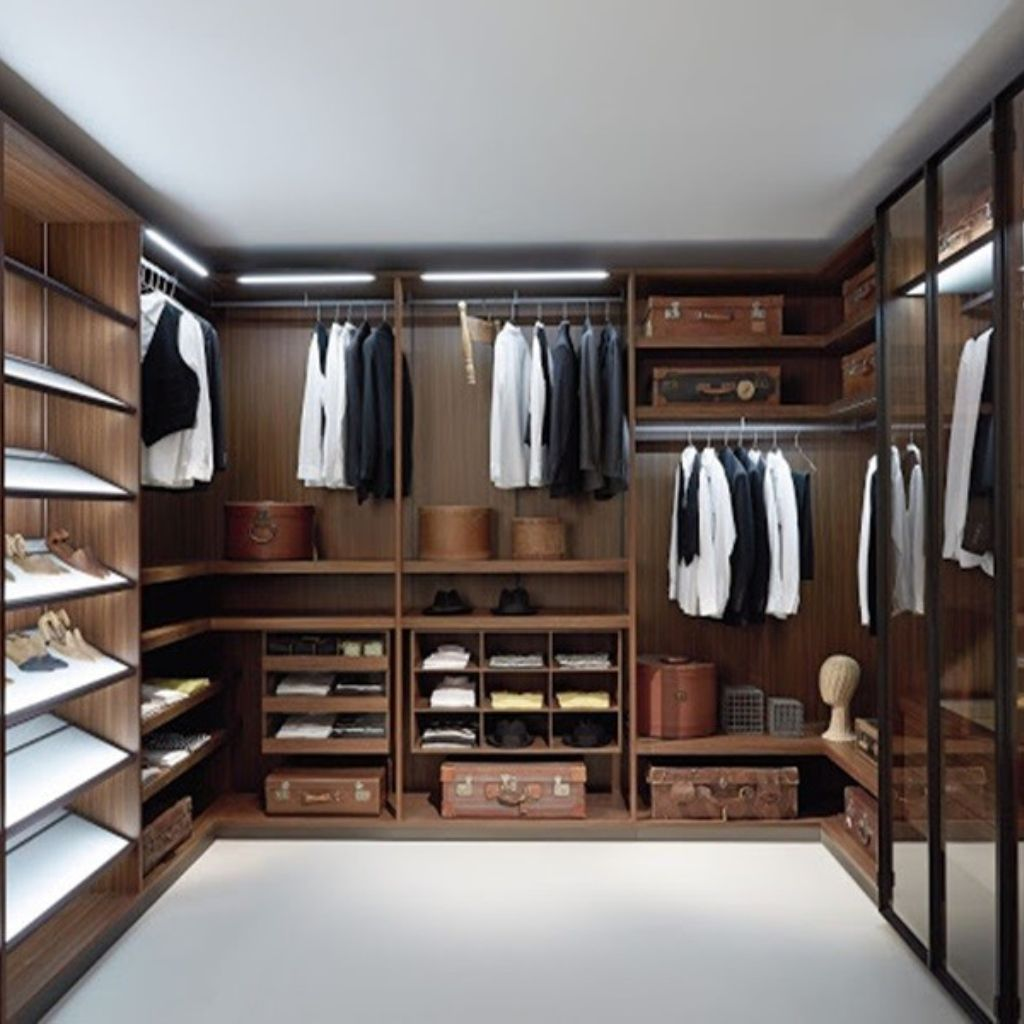 Lý do nên chọn tủ quần áo chữ U cho phòng ngủ 